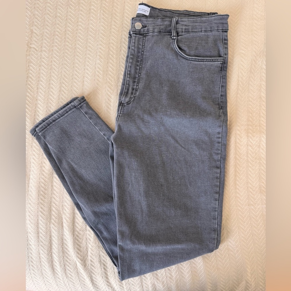 Zara Womens Sculpted High Rise Skinny Jeans Size 14